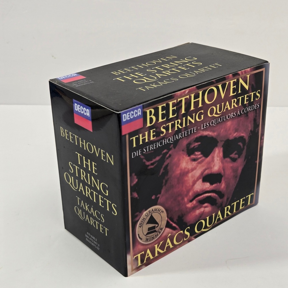 Takács Quartet Beethoven The String Quartets Complete 7 CD Box Set Decca EX